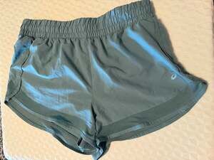ASICS Women's Running Shorts with Mesh Trim and Zipper Pocket